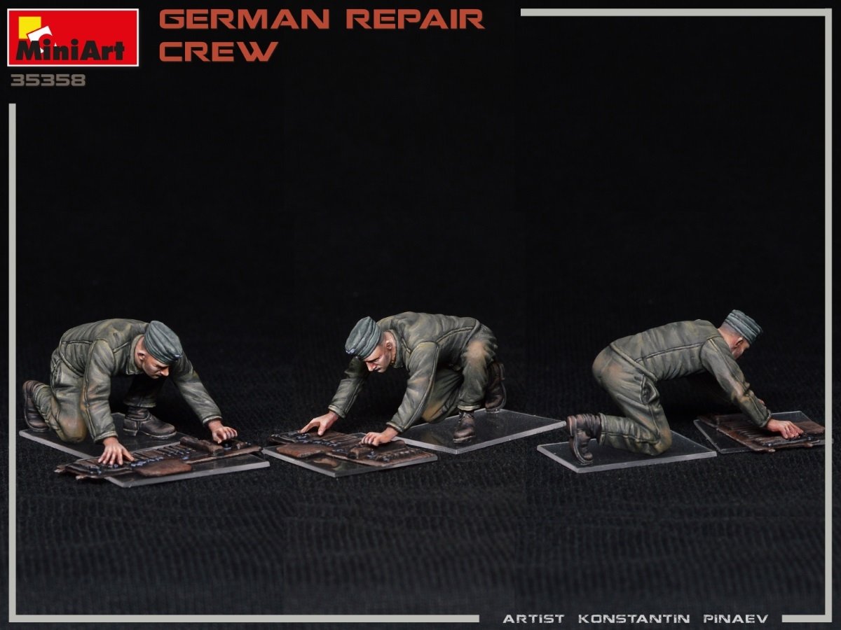 MiniArt 35358 GERMAN REPAIR CREW 1/35 – immagine 5