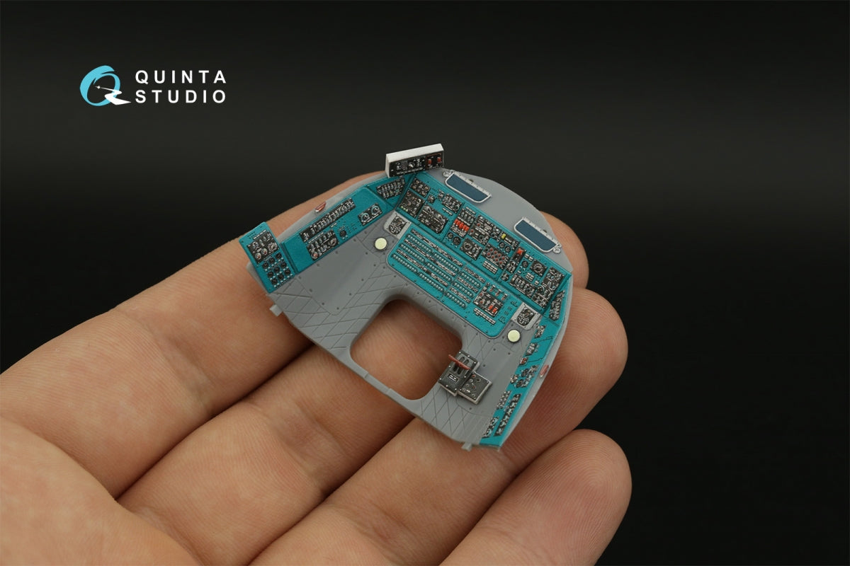 Quinta Studio QD48382 Mi-8MT 3D-Printed &amp;amp; coloured Interior on decal paper (Trumpeter) 1/48 – immagine 11