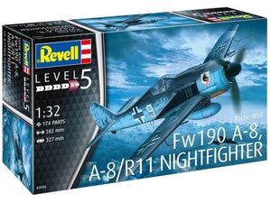 Revell 03926 Focke Wulf Fw190A-8, A-8/R11 Nightfighter 1/32