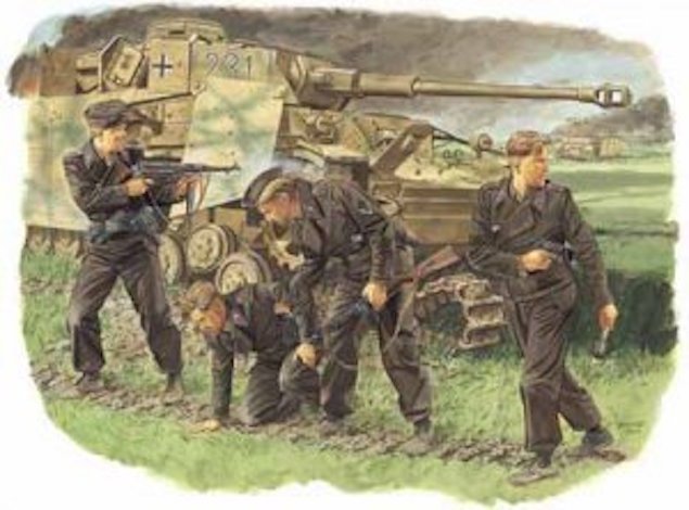 Dragon 6129 Survivors Panzer Crew (Kursk 1943) 1/35