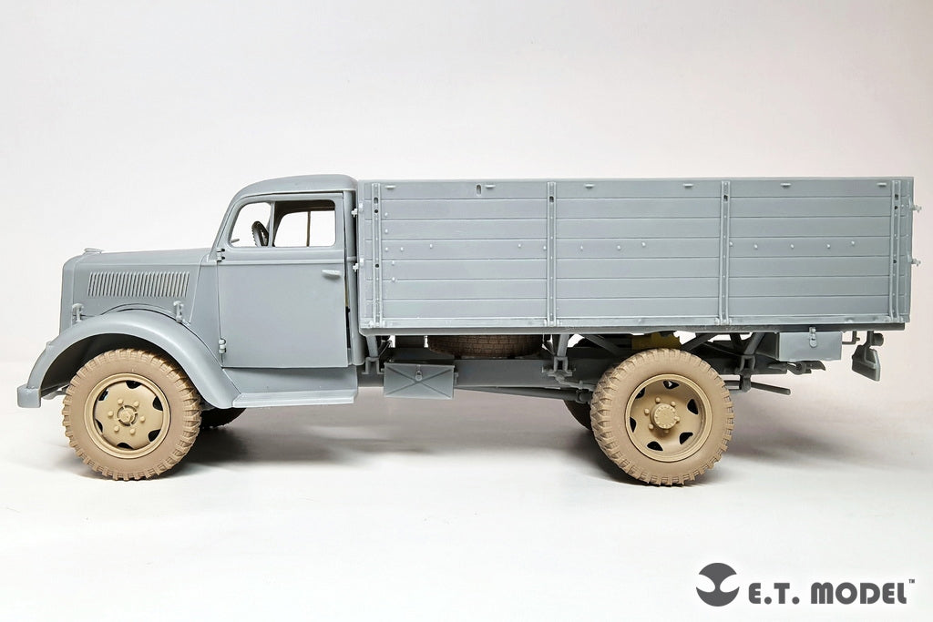 E.T. Model P35-169 WWII German 3t 4x2 Cargo Truck Sagged Wheels 1/35 – imagen 7