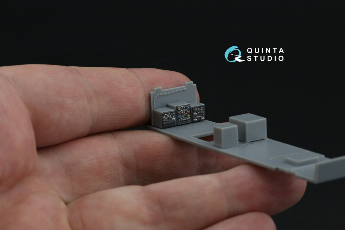 Quinta Studio QD48534 Fairey Fulmar Mk.II 3D-Printed &amp;amp; colored Interior on decal paper (Trumpeter) 1/48 – image 10