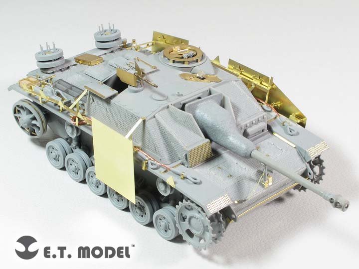 E.T. Model E35-228 WWII German StuG.III Ausf.G Schurzen（Late version）(For DRAGON Smart Kit) 1/35 – Bild 5