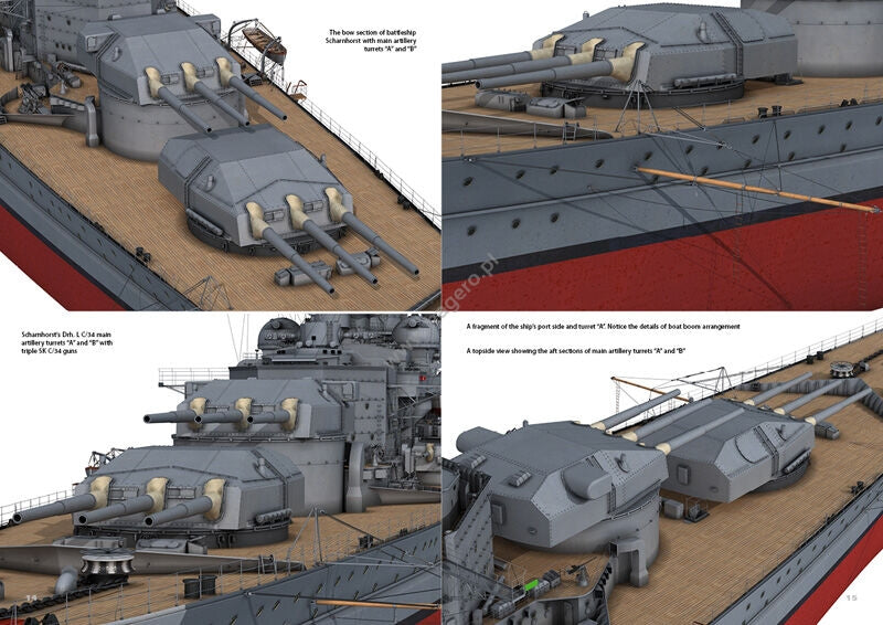 Kagero 16007 Le cuirassé Scharnhorst EN – image 5