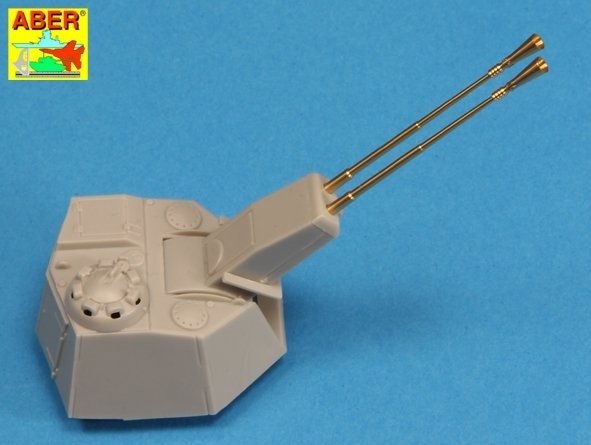 Aber 72L-61 Two 5.5cm barrels for German Zwilling Flakpanzers 1/72 – image 7