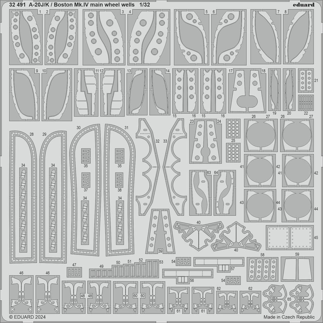 Eduard BIG33162 Boston Mk. IV HONG KONG MODELS 1/32 – immagine 3