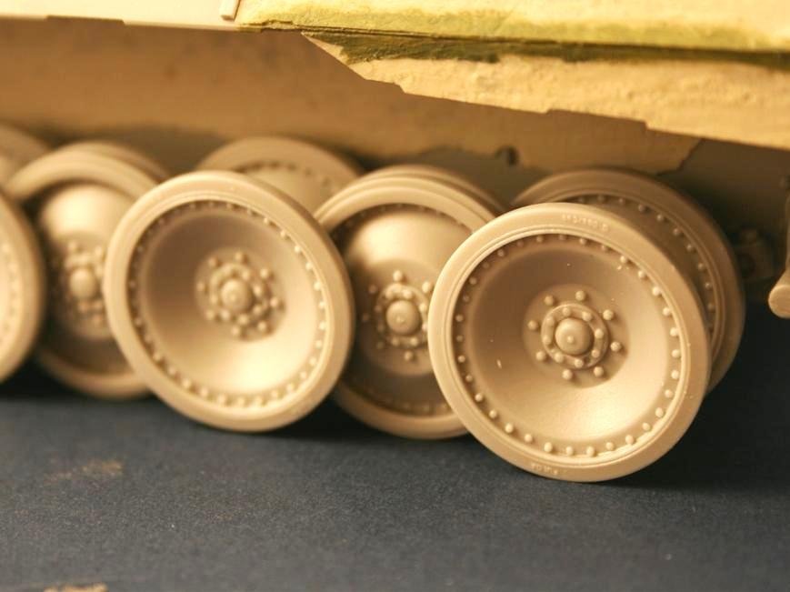 Panzer Art RE35-113 “Strengthen” road wheels for Panther D 1/35 – immagine 4