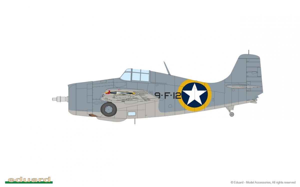 Eduard 82202 F4F-4 Wildcat early 1/48 – Bild 20