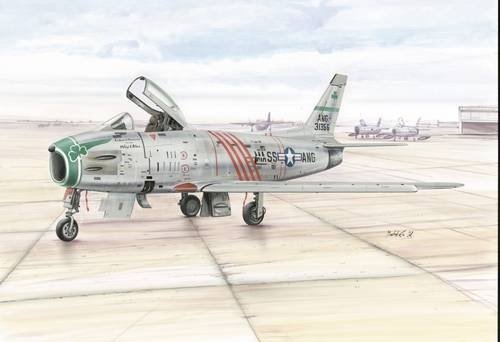 Special Hobby 72167 F-86H Sabre Hog ANG 1/72