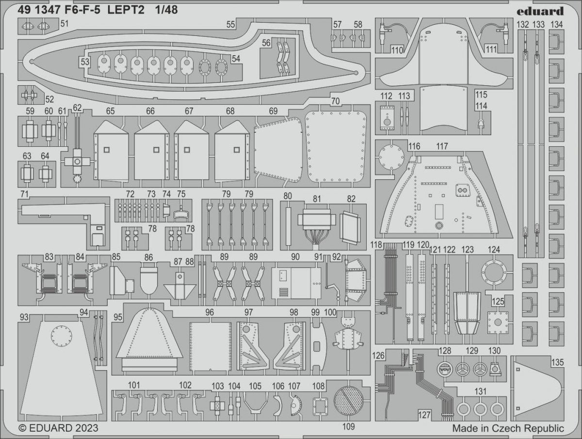 Eduard 491347 F6F-5 EDUARD 1/48 – imagen 2