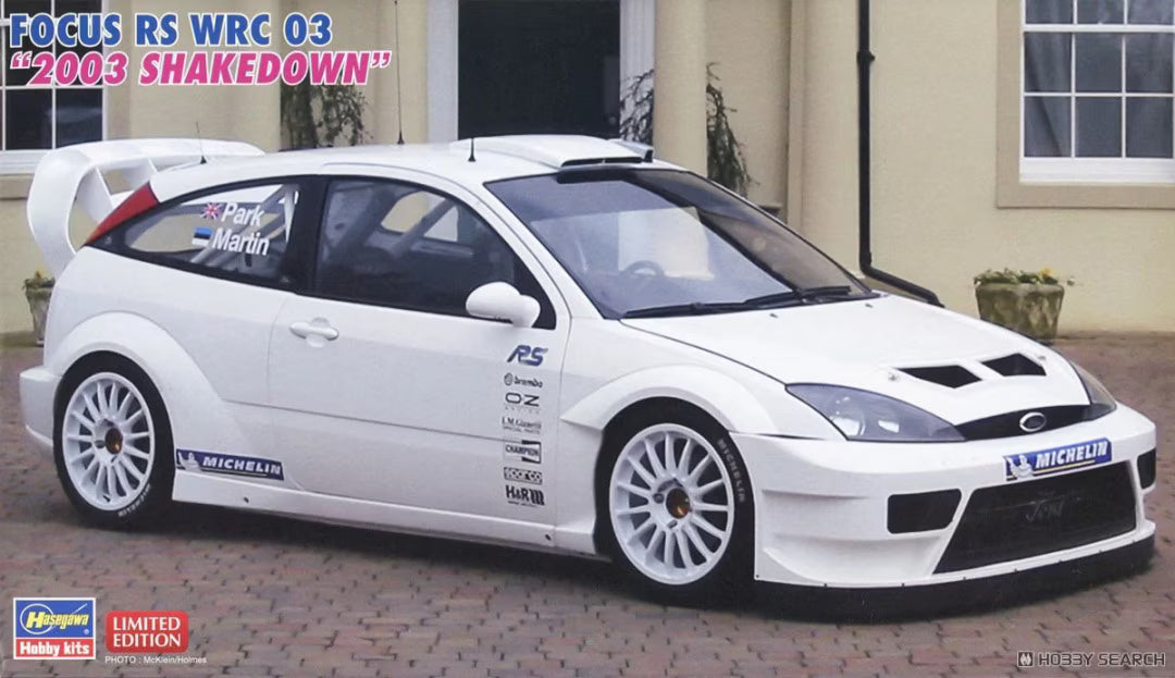 Hasegawa 20821 Focus RS WRC 03 "2003 Shakedown" 1/24
