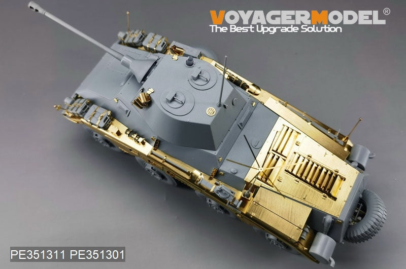 Voyager Model PE351311 WWII German Sd.Kfz 234/2 PUMA Basic Upgrade Set For DRAGON 6256 / 6943 1/35 – immagine 4