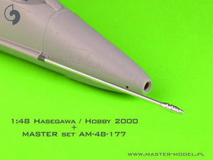 Master AM-48-177 A-4 Skyhawk - DŁUGI, PROSTY wysięgnik sondy tankowania (używany w wersjach A-4E/F &amp;amp; TA-4F/J) 1/48 – imagen 3