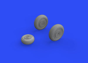 Eduard 648592 MiG-19 wheels 1/48 EDUARD, TRUMPETER – zdjęcie 3