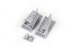 Maquette Eduard 672360 pour le compartiment de train d&amp;#39;atterrissage du P-51D, échelle 1/72