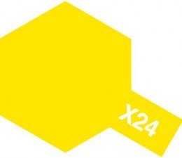 Tamiya X24 Clear Yellow (81524) Acrylic paint 10ml – imagen 2