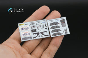 Quinta Studio QD24008 Honda NSX NA1 Japanese version 3D-Printed &amp;amp; coloured Interior on decal paper (Tamiya) 1/24 – immagine 3