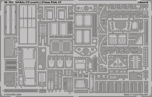 Eduard 36104 Sd. Kfz.7/2 (early) Flak 37 37mm 1/35 Trumpeter – zdjęcie 2