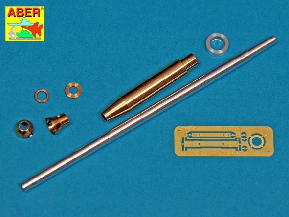 Aber 35L-113 Barrel for British 17pdr Anti-Tank Gun Mk.I with ball-shaped muzzle brake 1/35