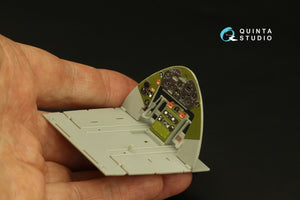 Intérieur imprimé en 3D et coloré sur papier décalcomanie Quinta Studio QD32195 F6F-5 Hellcat (Trumpeter) 1/32 – image 8