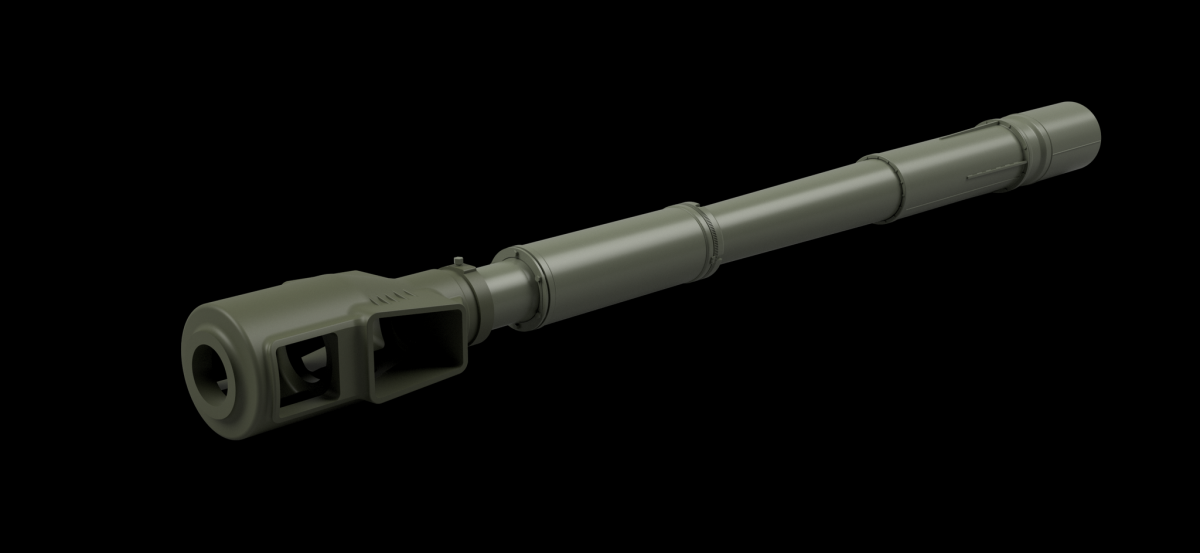 Panzer Art GB35-115 D-20 Gun barrel for SP Howitzer 2S3 “Akatsiya” 1/35 – immagine 2