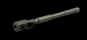 Panzer Art GB35-115 D-20 Gun barrel for SP Howitzer 2S3 “Akatsiya” 1/35 – immagine 2