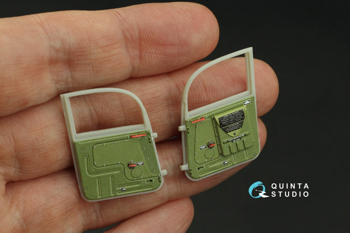 Quinta Studio QD32216 P-39Q/N Airacobra 3D-Printed coloured Interior on decal paper (KittyHawk) 1/32 – imagen 6