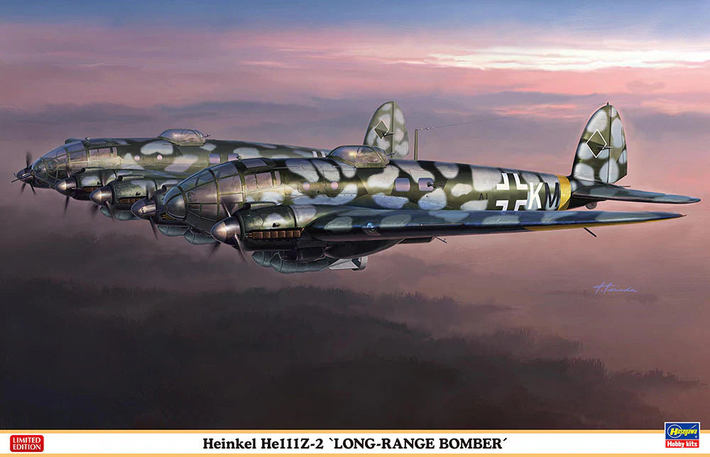 Hasegawa 02534 Heinkel He111Z-2 "Long-Range Bomber" 1/72