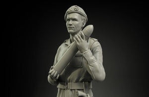 Panzer Art FI35-051 British RAC North Africa loading 75mm ammo soldier No.1 1/35 – imagen 2