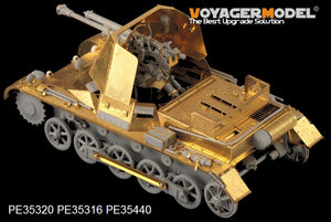 Voyager Model PE35440 WWII German 47mm PaK(t) Panzerjager I basic For DRAGON 6230 1/35 – immagine 7