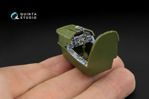 Quinta Studio QDS-48249 Su-25 3D-Printed &amp;amp; colored Interior on decal paper (Zvezda) 1/48 – immagine 6