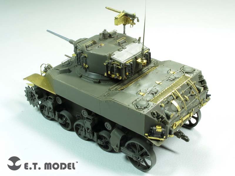 E.T. Model E35-187 WWII US Army M5A1 Early version (For AFV CLUB Kit) 1/35 – immagine 5
