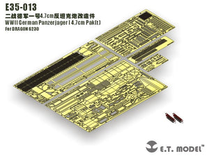 E.T. Model E35-013 WWII German Panzerjager I 4.7cm Pak(t) (For DRAGON 6230) 1/35