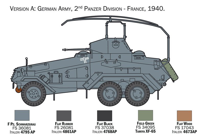 Italeri 6433 Sd.Kfz.232 6-Rad 1/35 – Bild 6