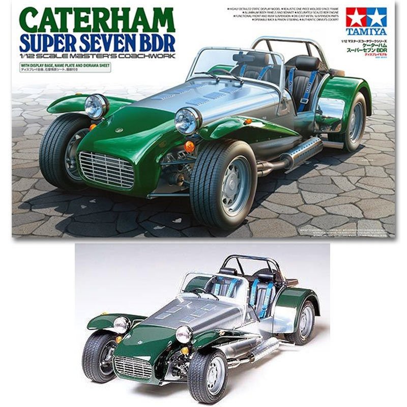 Tamiya 10204 Caterham Super Seven BDR Master&amp;#39;s Coachwork 1/12 – image 3