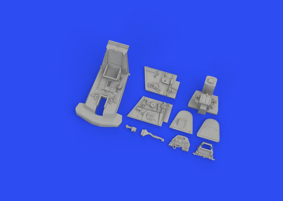Eduard 672289 S-199 cockpit bubble canopy PRINT EDUARD 1/72 – immagine 2