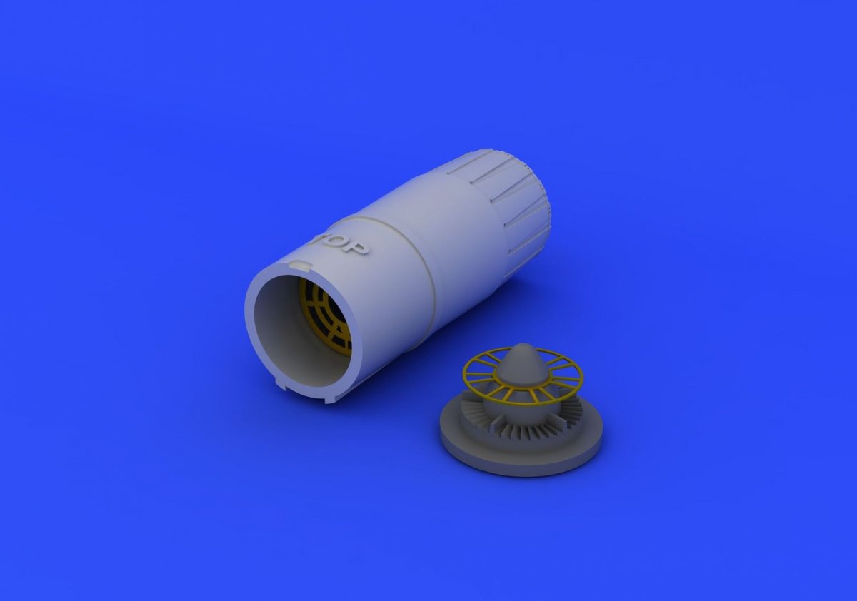 Eduard 672079 F-4J exhaust nozzles 1/72 (ACADEMY) – immagine 2
