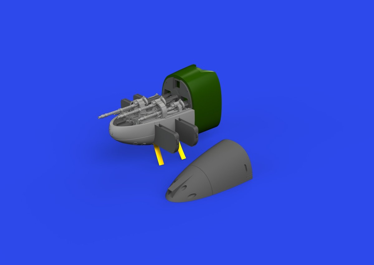 Eduard 672311 Bf 110E nose guns PRINT EDUARD 1/72 – immagine 4