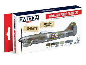 Hataka HTK-AS07 Royal Air Force paint set 6x17ml