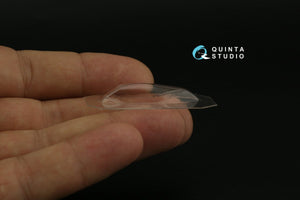 Quinta Studio QC72074 Me-262A vacuumed clear canopy (Revell) 1/72 – Bild 5