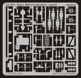 Eduard 35624 Tiger I Mid. Production 1/35 Tamiya – imagen 3