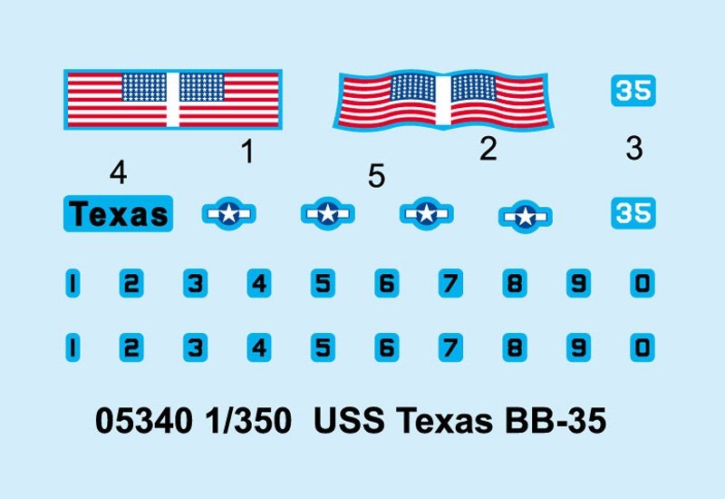 Trompette 05340 USS Texas BB-35 – image 4