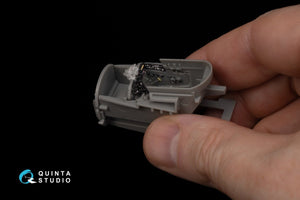 Quinta Studio QD48246 Meteor F.8 3D-Printed &amp;amp; coloured Interior on decal paper (Airfix) 1/48 – immagine 5