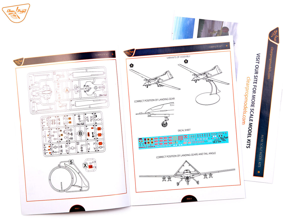 Clear Prop! CP72033 TB.2 UAV Ukrainian Air Force 1/72 – image 18