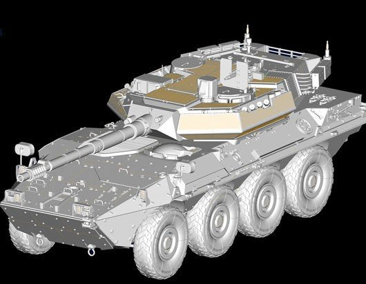 Trumpeter 00388 Spanish VCR-105 AFV 1/35 – zdjęcie 3
