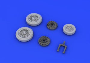 Eduard 648213 A-4E wheels early 1/48 (EDUARD, HASEGAWA) – zdjęcie 4