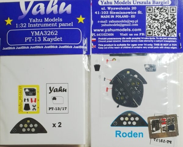 Yahu YMA3262 PT-13 Kaydet Roden 1/32