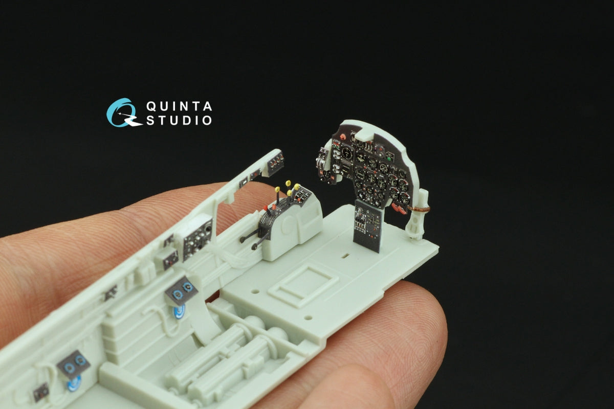 Quinta Studio QD48435 Bf 110G-2 3D-Printed coloured Interior on decal paper (Revell) 1/48 – immagine 8