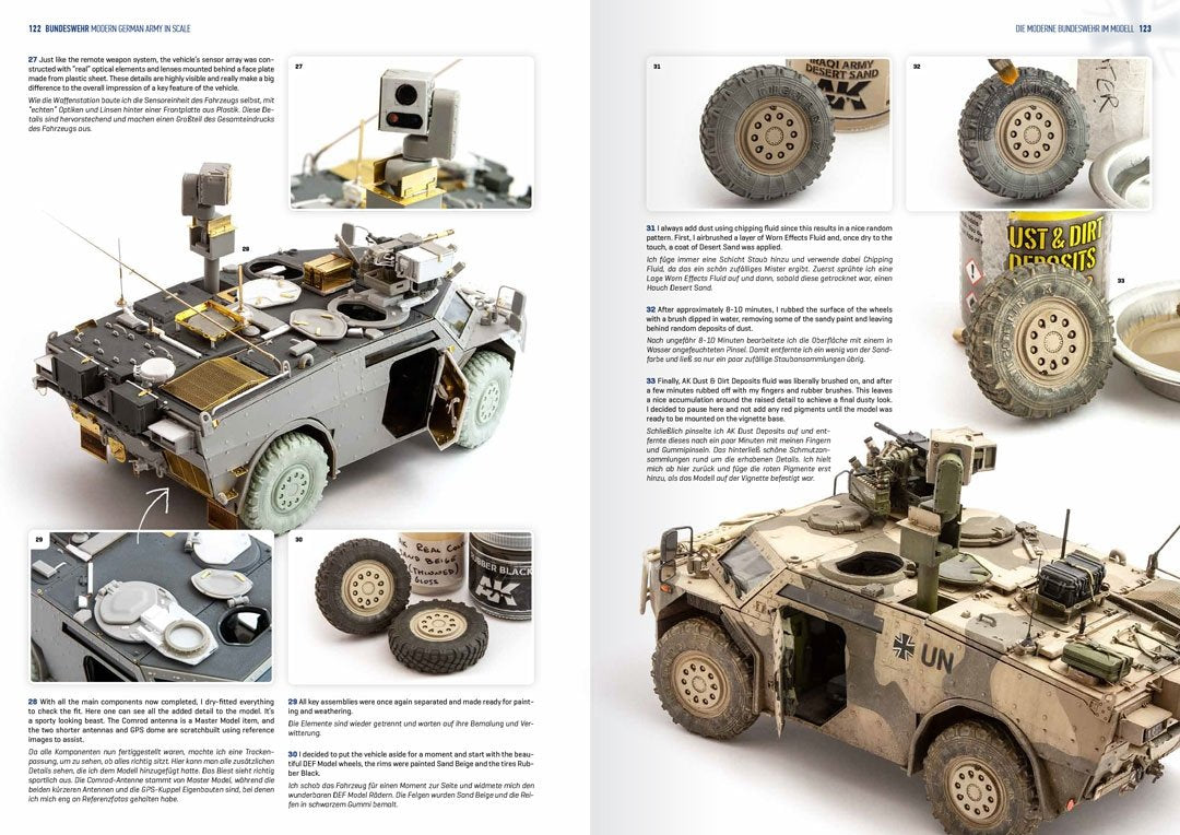 AK Interactive AK524 BUNDESWEHR – MODERN GERMAN ARMY IN SCALE EN/DE – Bild 7