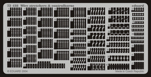 Eduard 72438 Wire Stretchers &amp;amp; Controlhorns 1/72